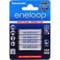 Produktbild: Panasonic eneloop BK-4MCCE/4BE 750mAh NiMH 4er Pack 4x 1,2V 750mAh NiMH Weiß