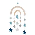 Produktbild: Goki Holzmobile Mobile Einschlafhilfe Baby Mobile Mond u. Sterne Lifestyle Azur