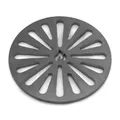 Produktbild: Grillrost.com Das Original Ofenrost Rund Durchmesser 18cm aus massivem Stahl - Kein Guss dadurch Keine Bruchgefahr