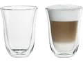 Produktbild: DELONGHI Thermoglas 2erSet DLSC312 Latte Macchiato Gläser Transparent