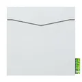 Produktbild: Design-Briefkasten mit Zeitungsfach Weiss RAL 9003 MOCAVI Box 710 Postkasten mit Zeitungsrolle, wetterfest, moderner Briefkasten rostfrei, matt