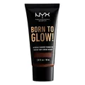 Produktbild: Born To Glow Naturally Radiant Foundation, mittlere Deckkraft, tiefer Espresso