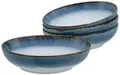 Produktbild: CreaTable Schale Cascade, Poke Bowl 22,5 cm 4-tlg, Steinzeug, (Set, 4-tlg), Rekativglasur, Healthy Food