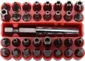 Produktbild: TRIZERATOP Bit-Set Bit Satz 1/4“ (6,3mm) 25mm Torx+HEX+TRI+Torq 33-teilig, Bit Satz 1/4“ (6,3mm) 25mm Torx+HEX+TRI+Torq 33-teilig, Bit Satz 1/4“ (6,3mm) 25mm Torx+HEX+TRI+Torq 33-teilig, Qualität