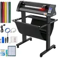 Produktbild: Vinyl Schneideplotter Max. Papiereinzug 720 Mm, Folienplotter Schneidkraft 500 G, Plotterschneider Mit Optisches Auge, Signmaster-software, Schrittmotor, Plotter Halbautomatisch Mit Ständer - Vevor