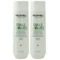 Produktbild: Goldwell Dualsenses Curls & Waves Hydrating 2 x 250 ml Shampoo für lockiges Haar