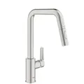 Produktbild: Grohe Start Küchenarmatur 30631DC0 supersteel, hoher Auslauf, Dual Spülbrause