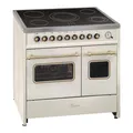 Produktbild: GURARI Elektro Standherd 90 cm GCH E 912 DF Cr r Glaskeramik Herd Range Cooker