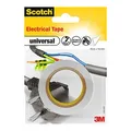 Produktbild: Scotch universal Electrical Tape Isolierband weiß 15,0 mm x 10,0 m 1 Rolle