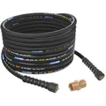 Produktbild: TECHKAR Hochdruckreiniger Schlauchrohr Verlängerungsschlauch Ersatz – 400bar DN8 Profi M22x1,5 Hochdruckschlauch kompatibel mit Kärcher HD HDS – 10m