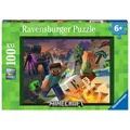 Produktbild: Ravensburger Puzzle 13333 Monster Minecraft 100 Teile XXL Puzzle