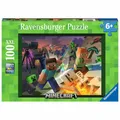 Produktbild: Ravensburger Kinderpuzzle Monster Minecraft, Puzzle mit XXL-Teilen 100 XXL Teile