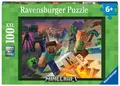 Produktbild: Kinderpuzzle 100 XXL Teile - Monster Minecraft | Deutsch | Spiel | Kinderpuzzle