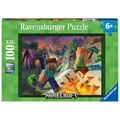 Produktbild: Ravensburger 13333 Puzzle Monster Minecraft 100 Teile XXL