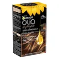 Produktbild: Garnier Olia Highlights, bis zu 4 Ebenen Aufhellung für braunes Haar, Formel mit Blütenölen + Ton, vegane Formel, ohne Ammoniak