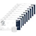 Produktbild: Papernet - Toilettenpapier (401977), 9 Packungen mit 8 Rollen aus reinem Zellulosepapier (72 Rollen insgesamt), Länge je 28 m, 3 Lagen, 250 Abrisse, Maße je 9,4 x 11 cm
