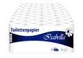 Produktbild: 72 Rollen Toilettenpapier Klopapier 3-lagig / 250 Blatt Zellstoff weiß Großpack