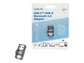 Produktbild: LOGILINK Bluetooth 5.0 Adapter, USB 3.2, USB-A und USB-C
