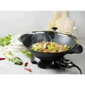 Produktbild: Domo - Eletrische Asia Wok Pfanne Mit Glasdeckel Chinesisch Kochen Im Party Elektro Wok