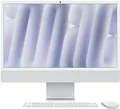 Produktbild: APPLE iMac Z1E2 59,62cm 23,5Zoll Standardglas M4 8C CPU/8C GPU/16C N.E. 16GB 512GB SSD Gbit Eth MM MaKey DE Silber (Z1E2-MWUC3D/A-078PO4)