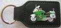 Produktbild: Schlüsselanhänger BMW R Polizei grün Motorrad Moto Policebike Keyholder Art 0662