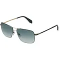 Produktbild: Adidas Originals OR0003 Unisex-Sonnenbrille Vollrand Pilot Metall-Gestell, gold