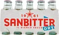 Produktbild: 20 Stück Sanbittèr weiss dry 100ml Aperitif Sanbitter Klassisch Italienisch