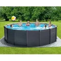 Produktbild: INTEX Aufstellpool Set Graphite Gray Panel 478x124 cm