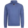 Produktbild: Höhenhorn Troiberg Herren Pullover 1/4 Zip Sweatshirt Blau Gr. S