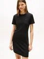 Produktbild: Tommy Hilfiger Shirtkleid NEW CODY STR SLIM SHORT DRS SS mit allover Streifendessin, Logo-Flag