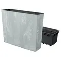 Produktbild: Prosperplast Urban Case Beton Effect Balkonkasten mit Auffangbehälter, Maße (mm) 580 x 180 x 498, Beton