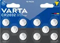 Produktbild: VARTA Power on Demand CR2032 Lithium Knopfzellen 3V, 10er Pack - smart, flexibel, leistungsstark für den mobilen Endkonsumenten - z.B. für Smart Home Geräte, Autoschlüssel [Exklusiv bei Amazon]