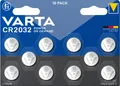 Produktbild: VARTA Power on Demand CR2032 Lithium Knopfzellen 3V, 10er Pack - smart