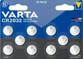 Produktbild: VARTA Power on Demand CR2032 Lithium Knopfzellen 3V, 10er Pack - smart
