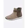 Produktbild: heine Kurzstiefelette Stiefelette Stretcheinsatz beige|braun 39 EU