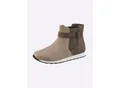 Produktbild: Stiefelette HEINE, Damen, Gr. 39, beige (beige, braun), Synthetik, Textil, Schuhe Stiefelette