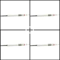 Produktbild: 4x ORIGINAL® Bosch 0 250 403 014 Glühkerze für Ford KA Opel CORSA D MERIVA B