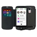 Produktbild: swissvoice - Smartphone S510-M + Magnetisches Ladekabel + Schutzhülle mit Kartenfach - Einfach zu bedienen - SOS-Taste - Senior Smartphone 4G - Schwarz
