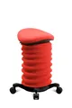 Produktbild: Topstar Sitness 4D Hocker mit Rollen rot aktiv sitzen ergonomisch beweglich