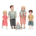 Produktbild: 5 Puppen Charlie Familie Puppenhaus Lundby Vater Mutter 3 Kinder