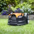 Produktbild: LawnMaster VBRM16 OcuMow Mähroboter kabellos für geeignet für bis zu 150 m2 Selbstfahrender Rasenmäher Roboter Hindernisvermeidung Geraeuschar...