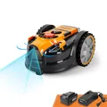 Produktbild: Lawnmaster OcuMow Mähroboter ohne Begrenzungskabel KI-gestützte visuelle Navigation Für 150 m² Hindernisvermeidung & geräuscharm