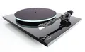 Produktbild: Rega Planar 2 Plattenspieler mit RB 220 Tonarm + Carbon MM-System, hochglanz schwarz