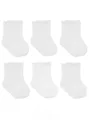 Produktbild: bistyle Socken für Babys Neugeborene Babysocken Jungen Mädchen Kurzsocken (Set, 6-Paar, 6er-Pack) gerippt Bio-Baumwolle GOTS zertifiziert 0-6 Monate bis 2-3 Jahre