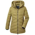Produktbild: G.I.G.A. DX by killtec Steppjacke GW 16 WMN QLTD JCKT Modische, wasserabweisende Damenjacke mit Kapuze, recyceltes Material grün 36 EU