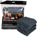 Produktbild: Chemical Guys Happy Ending Microfiber Towel  40x40cm Black  3 Stück