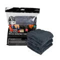 Produktbild: Chemical Guys Happy Ending Microfiber Towel 40x40cm Black  3 Stück