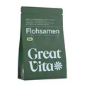 Produktbild: GreatVita 1kg Bio Flohsamen 99% Reinheit | ganze Floh-Samen 1000g aus Indien