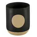 Produktbild: Zahnputzbecher - schwarz - Steinzeug - 10 cm