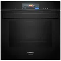 Produktbild: Siemens, HS958GCB1,iQ700 Einbau-Dampfbackofen  Schwarz, Edelstahl, EEK:  - Schwarz